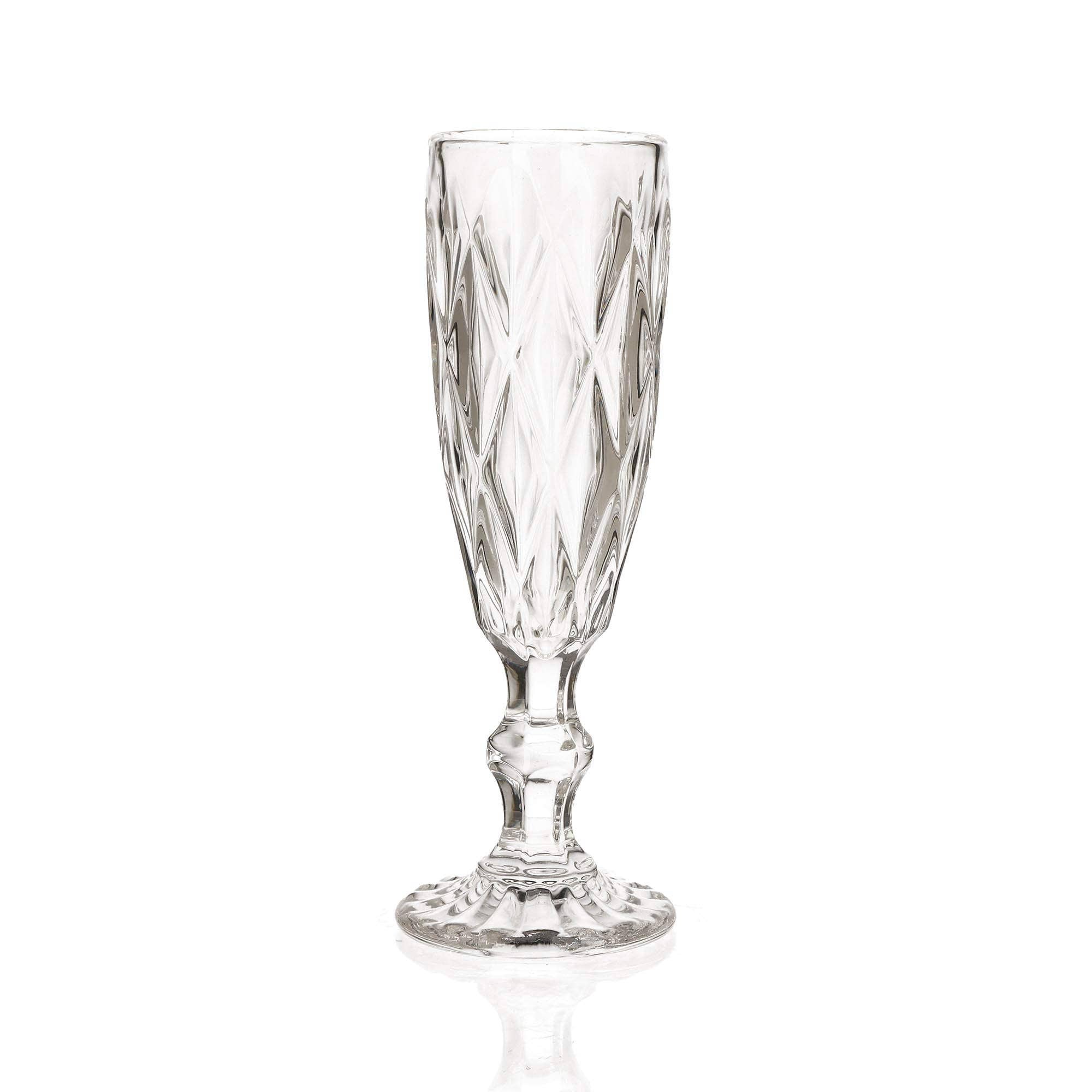 Forma House – wholesale Champagne flute – Rose & Tulipani -  Diamond Flute0