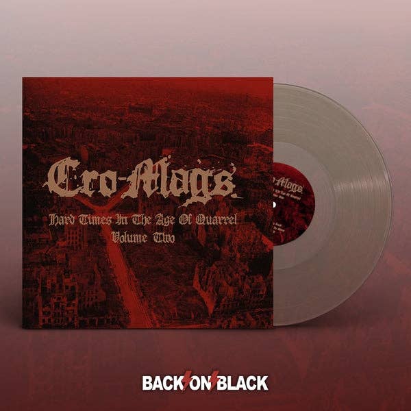 Cro-Mags LP - Tempi Duri Nell'Era Del Conflitto Vol 2 (Vinile Trasparente) per la vendita all'ingrosso da parte di ROCK INDUSTRIES EUROPE LIMITED