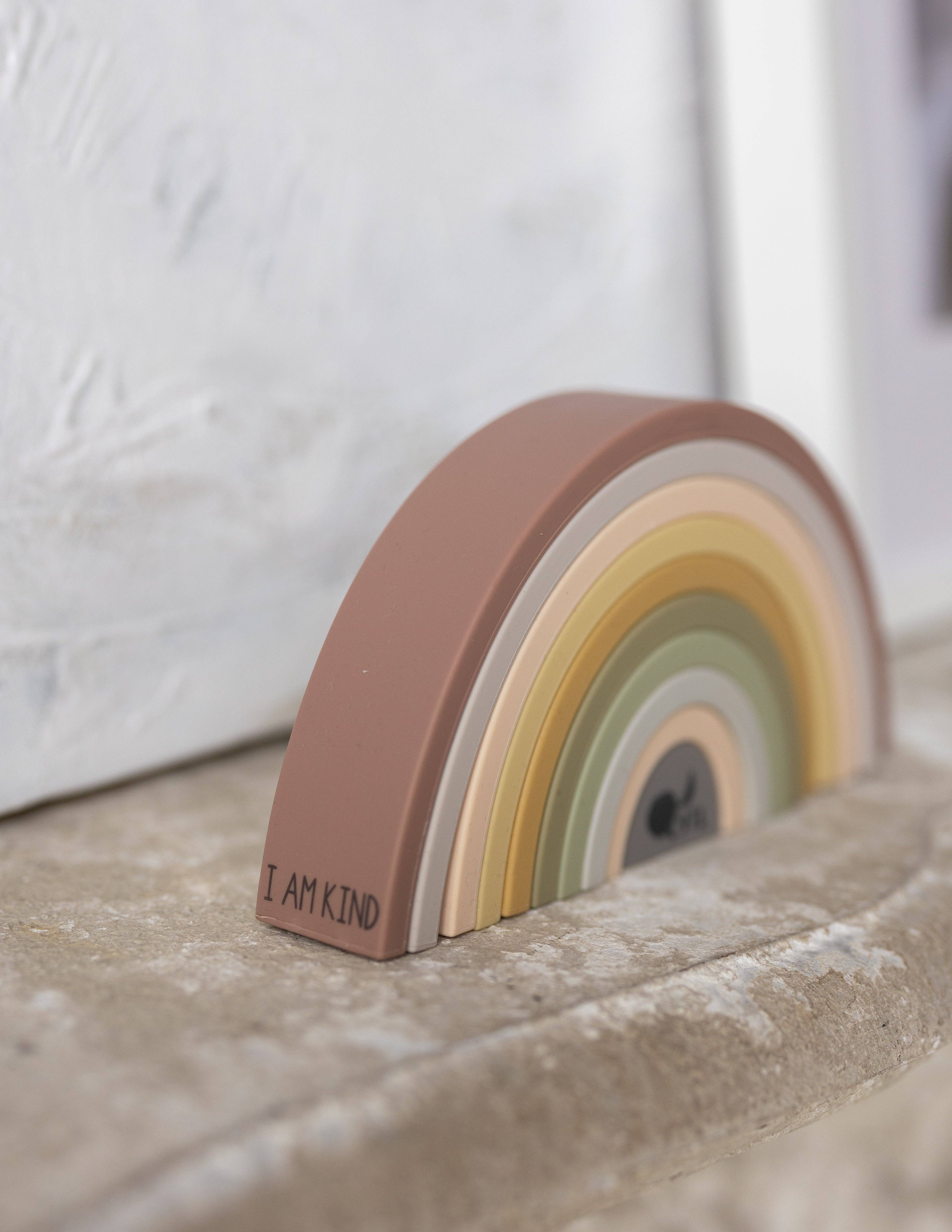 Lytl Store - Wholesale Building Set - Kids - Rainbow Stacking Toy + Silicone + Teething + Montessori1