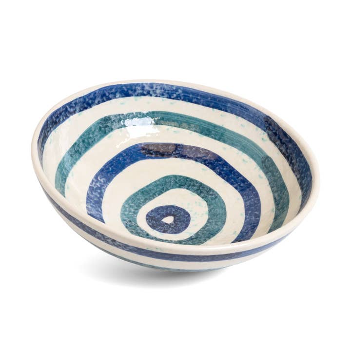 Serving Bowl Waves for wholesale by ABS Pottery