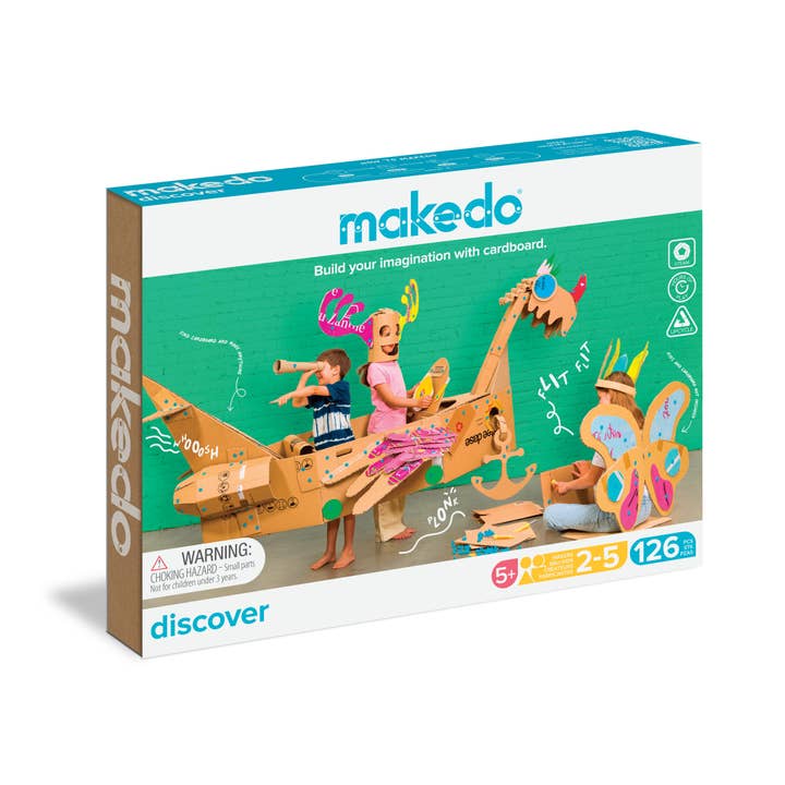 Makedo - Wholesale DIY Craft Kit - Kids - Discover Kit | Makedo Cardboard Construction10