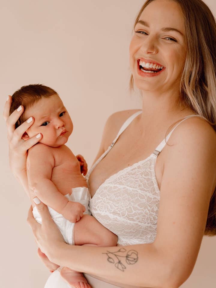 Femique – wholesale Nursing bra – Maternity – Vienna Nursing Bra - Ivory2