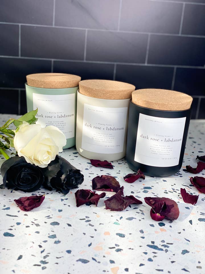 Dark Rose + Labdanum voor wholesale door Flaming Scents