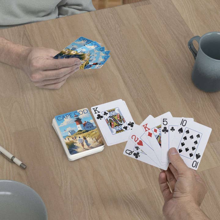 Boardwalk Puzzle Company - Wholesale Playing Cards - Cape Cod - Playing Cards3