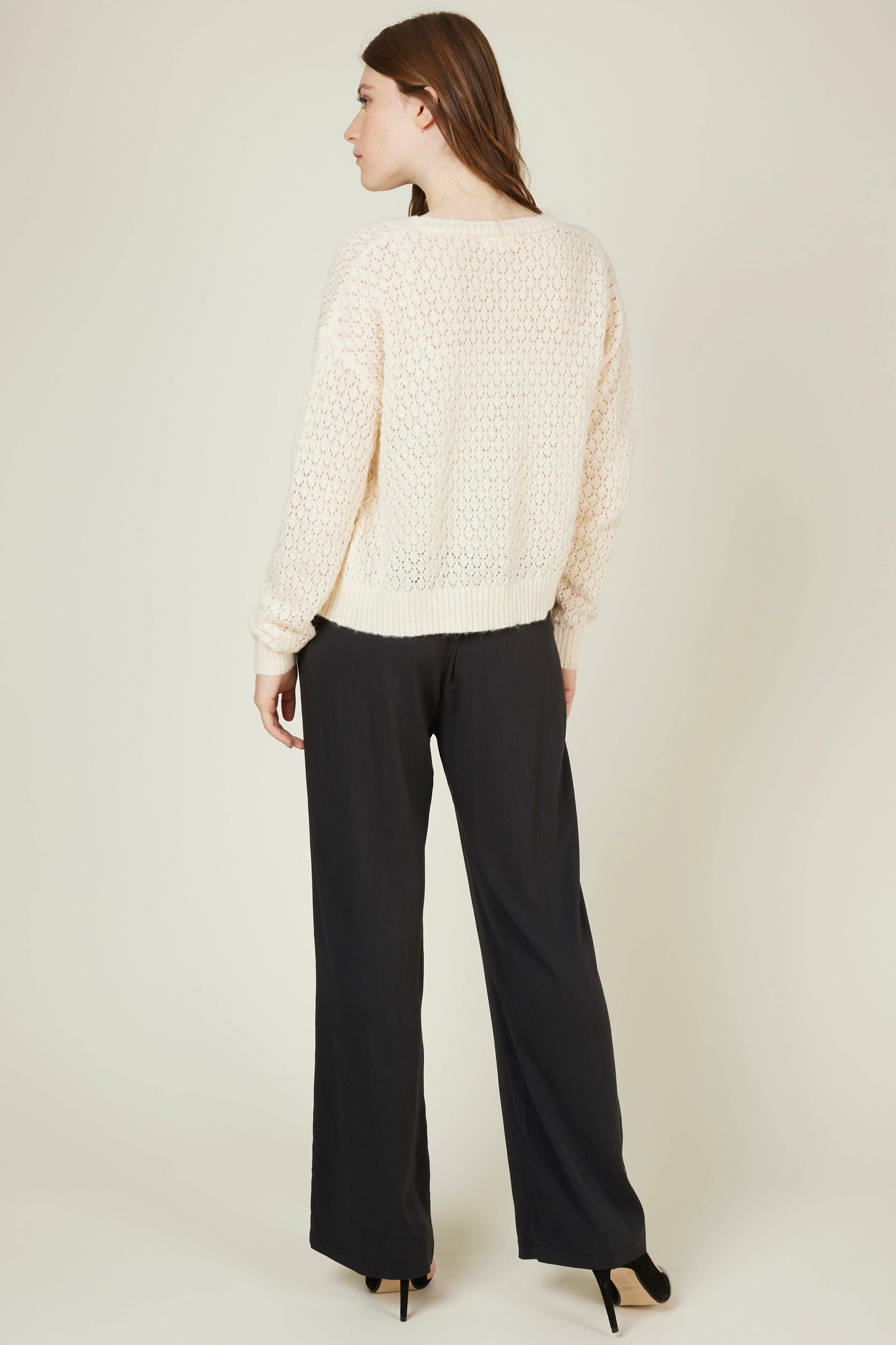 Andy & Lucy - Wholesale Pants - Women's - BLANKA - Fluid high-waisted pants9