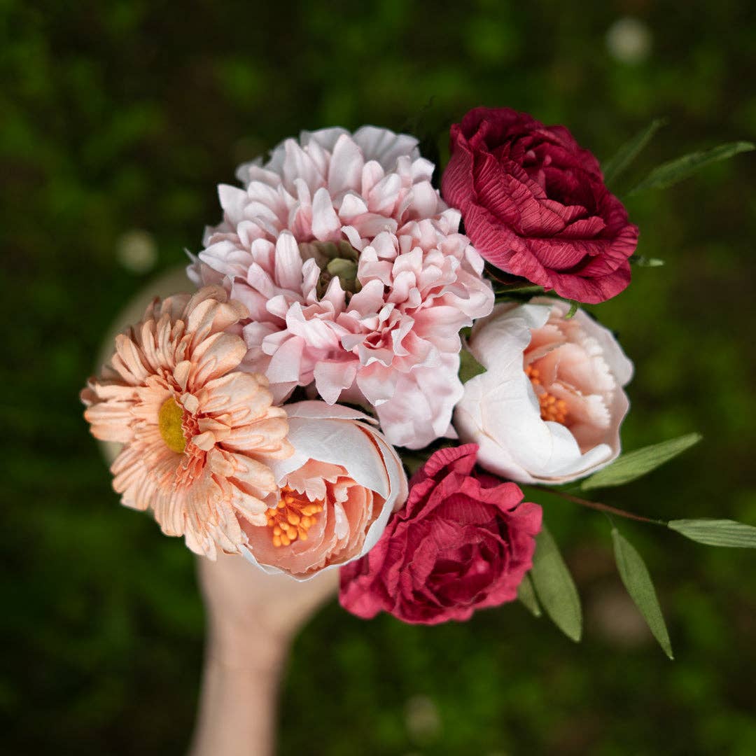 Flowrette - Wholesale Artificial Flowers - Klee paper flower bouquet1