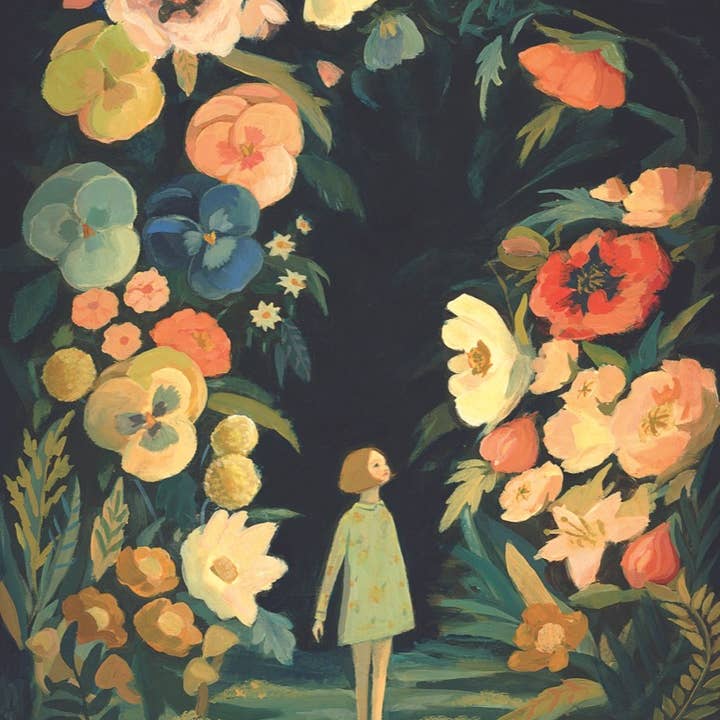 New York Puzzle Company - Wholesale Puzzle - Adult - The Night Garden - 500 Piece Jigsaw Puzzle2