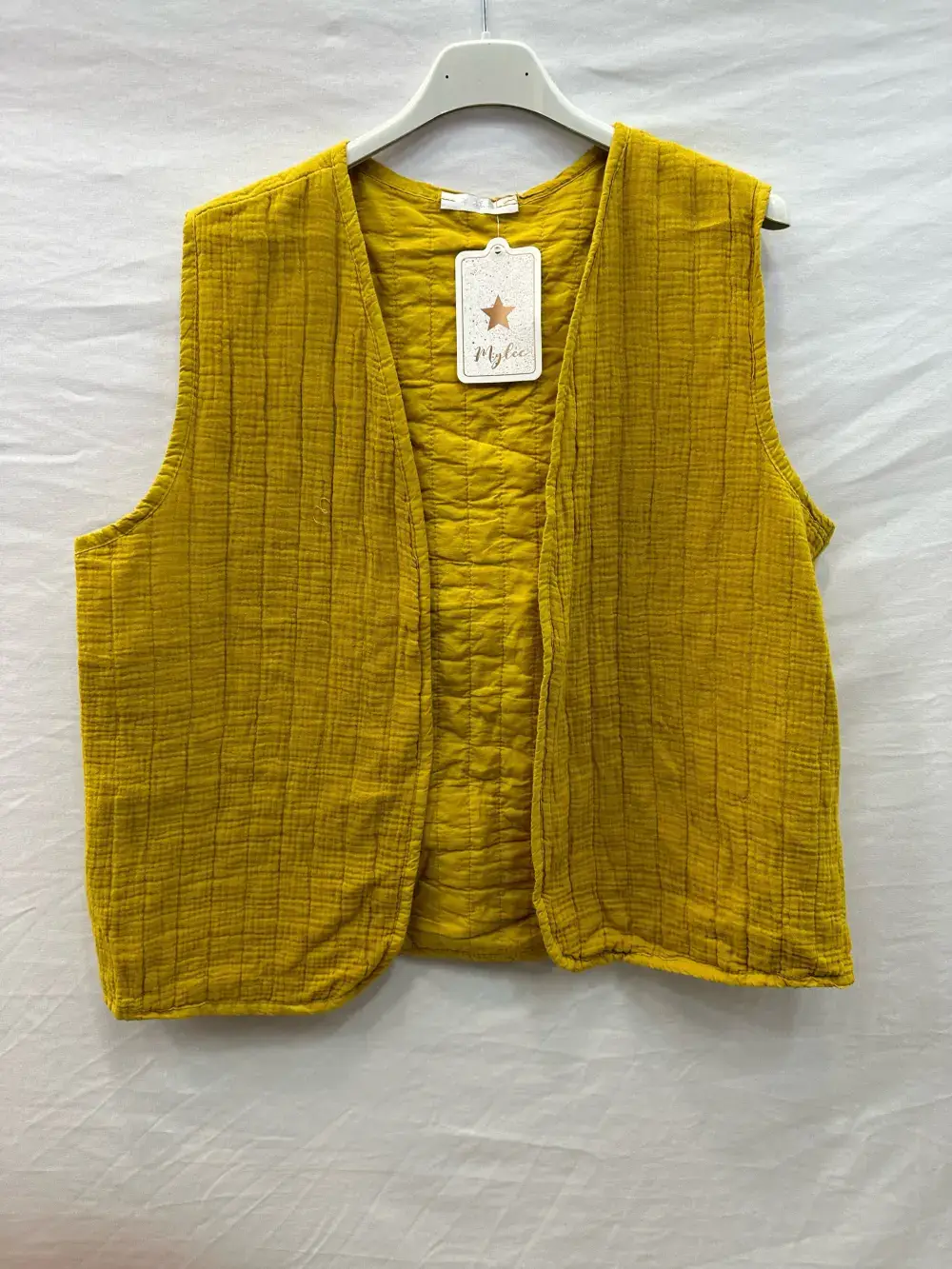 Mimi & Gogo – wholesale Outerwear Vest - Women’s – Plain quilted vest @5232_GiUniMatelasse16
