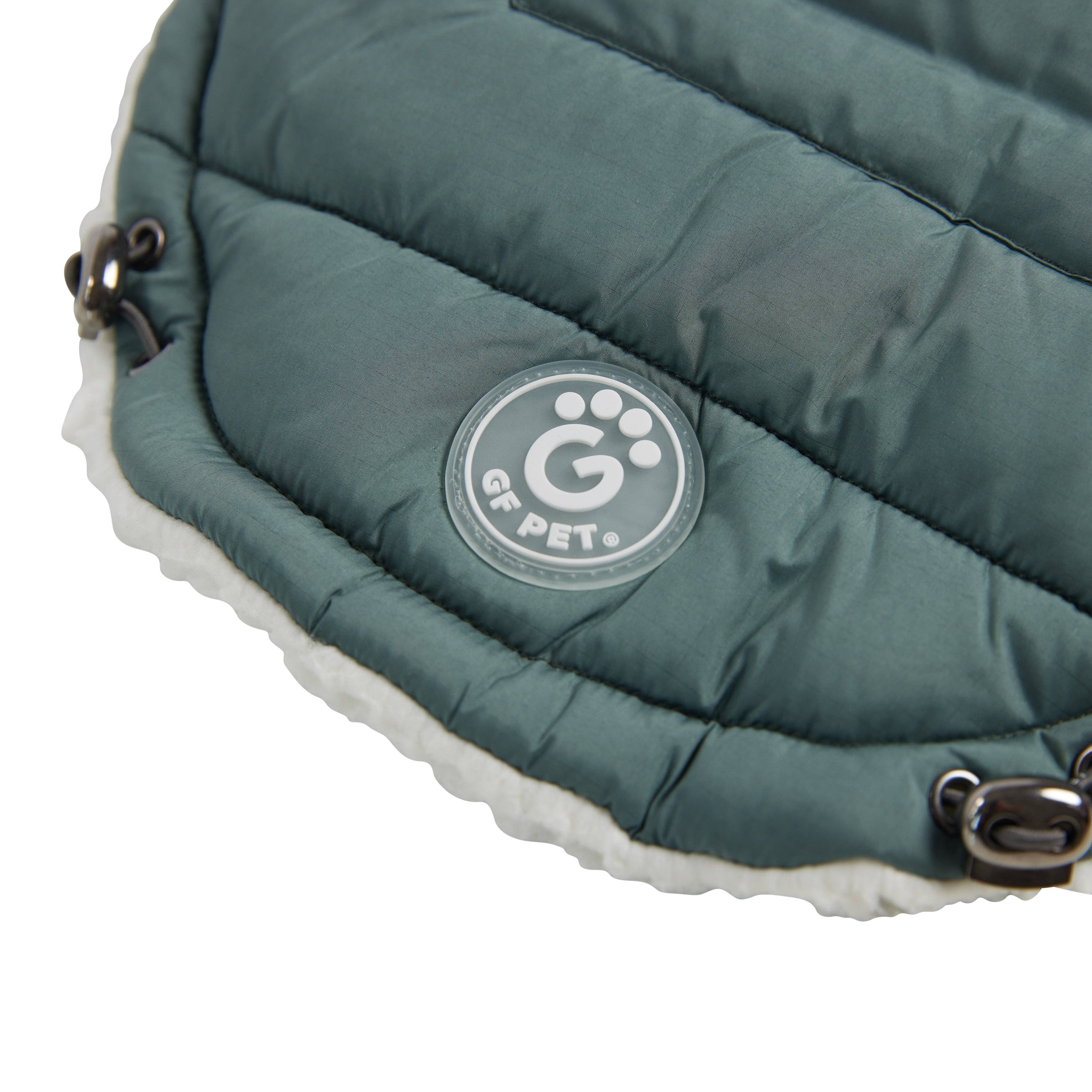 GF Pet - Vente Manteau – chien - Camplife Puffer - Vert sauge8