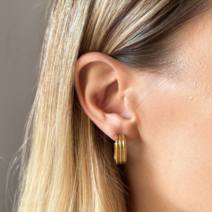 Duestelle Italia - Wholesale Hoop Earrings - MIRANDA2