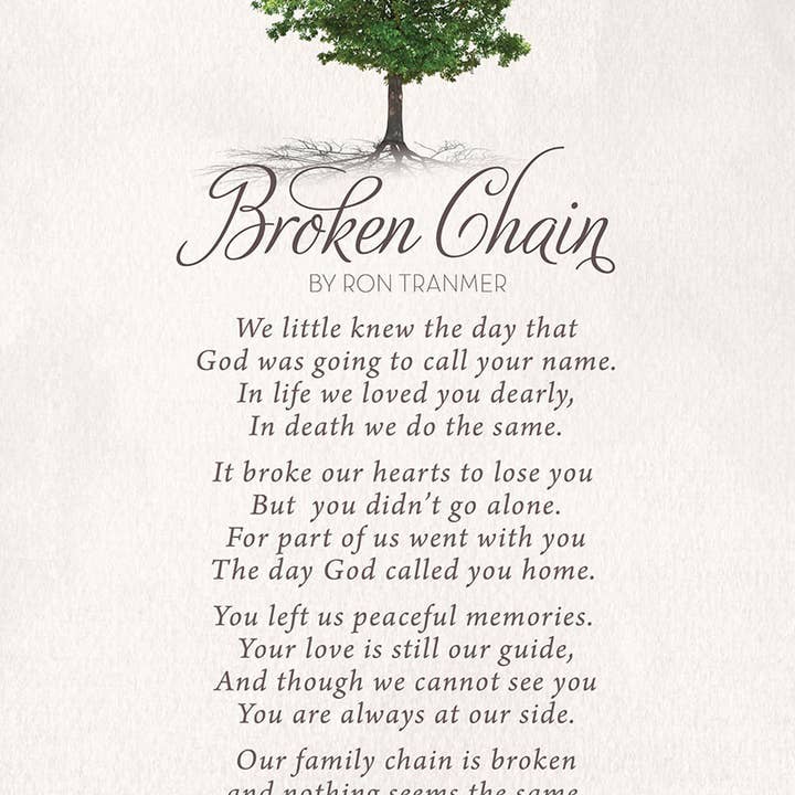 P. Graham Dunn - Wholesale Plaque - Laser Engravable Broken Chain Plaque