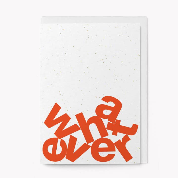 Vad som helst - gratulationskort för wholesale av Graphic Factory