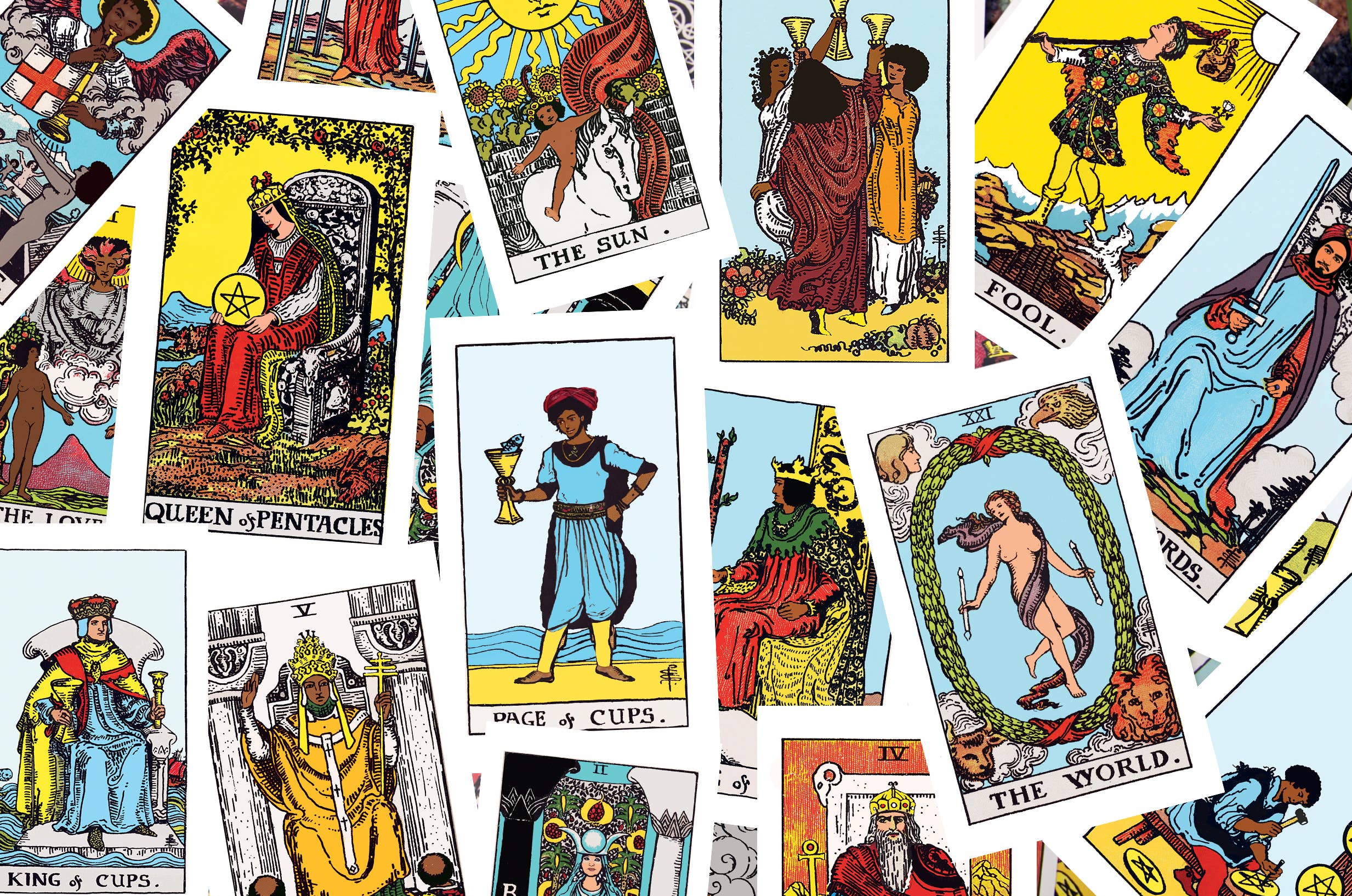Wholesale Mahogany Tarot WORLD EDITION | Classic Tarot Deck for