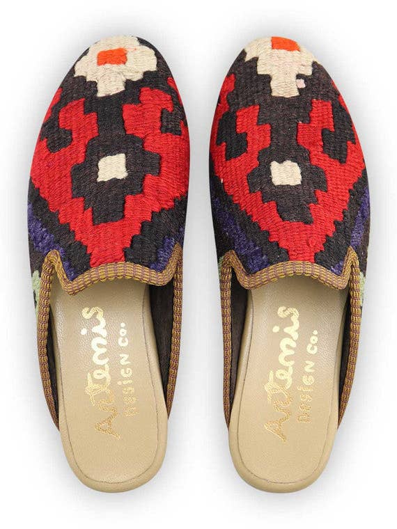 Kelim Pantoffeln für Damen, Größe 8 für den Großhandel von Artemis Design Co.