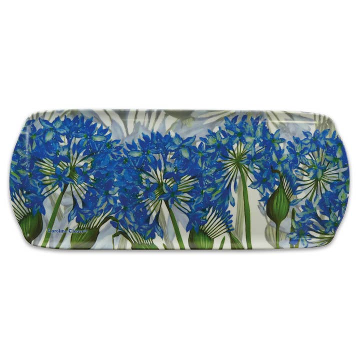 Agapanthus II Sandwich Tray for wholesale by Emma Ball Ltd