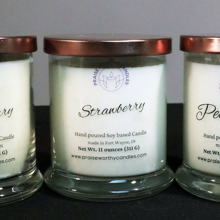 Praise Worthy Candles - Wholesale Jar/Filled Candle - Everyday Collection Soy Based Candles2