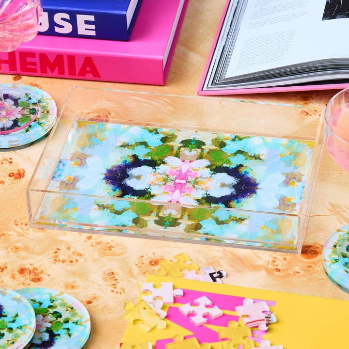 Tart By Taylor - Wholesale Decorative Tray - Nantucket Bloom Small Tray | Laura Park Designs x Tart 1