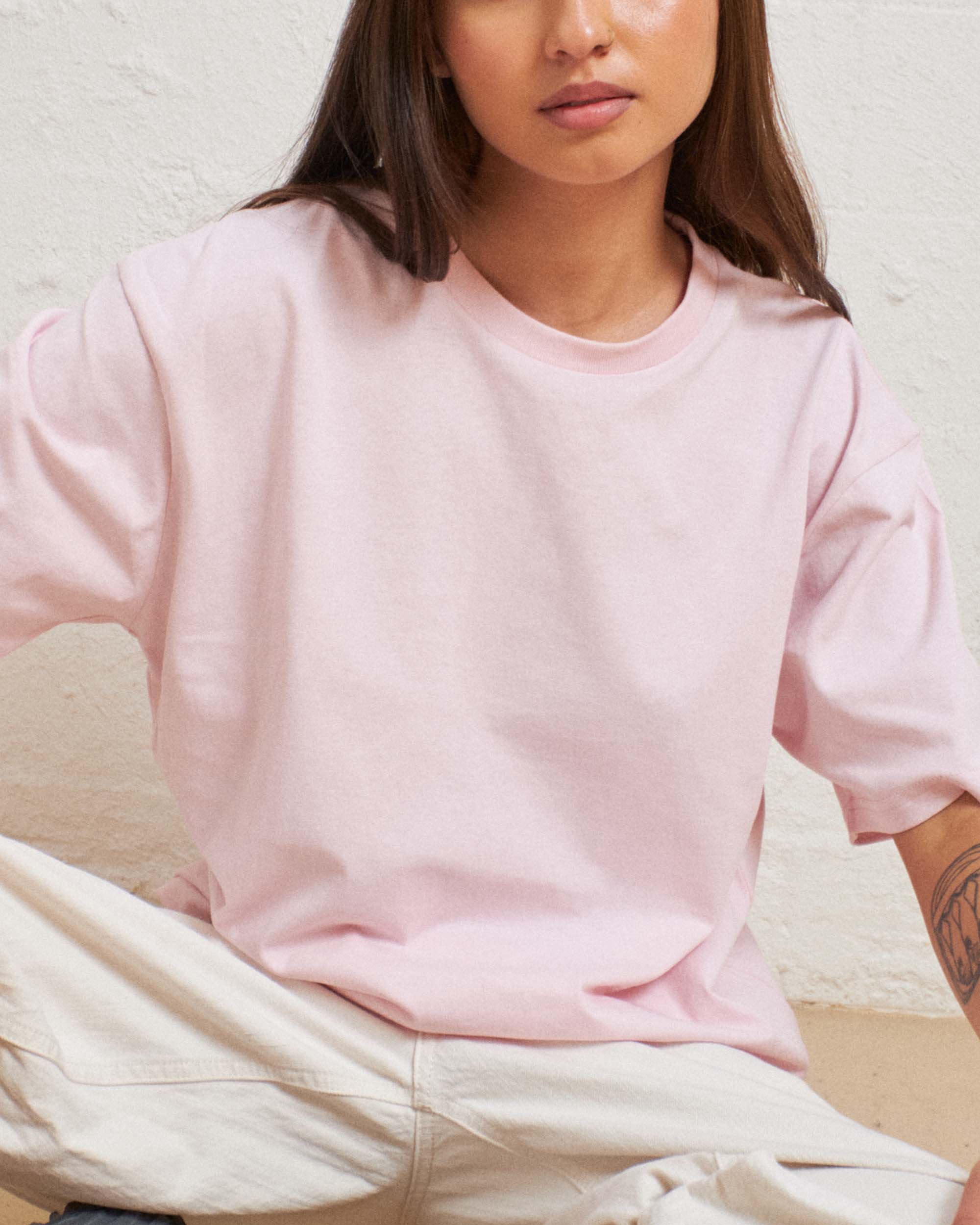 Threadheads - Wholesale T-shirt – Unisex - Classic Tee 8 Pack: Natural, White, Grey, Pale Blue, Pink, Yellow5