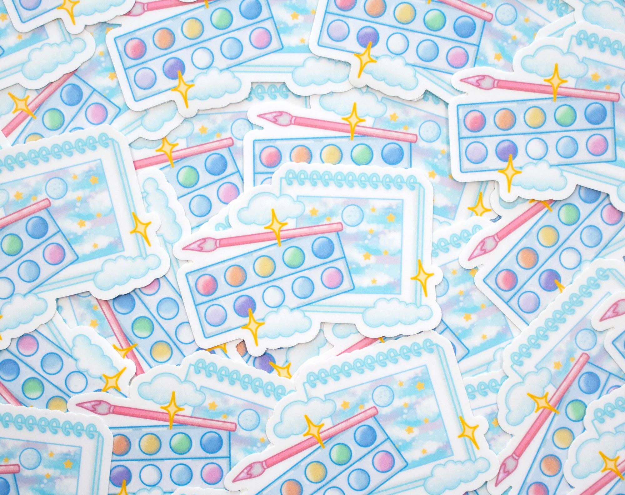 Unicorn Eclipse - Wholesale Sticker - Art Sketchbook Sticker2