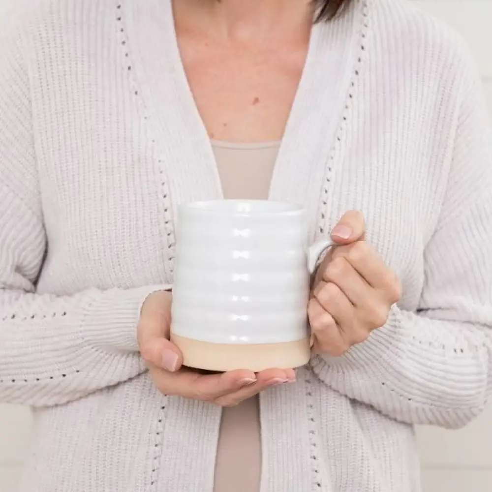 White Prove Them Wrong Stoneware Mug 24 oz for wholesale on Faire1