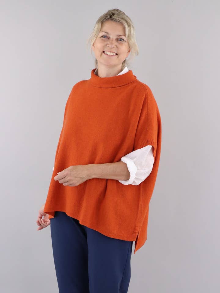 Cadenza Italy Ltd – wholesale Tunika - Dam – Klassisk tunika i kashmirblandning31