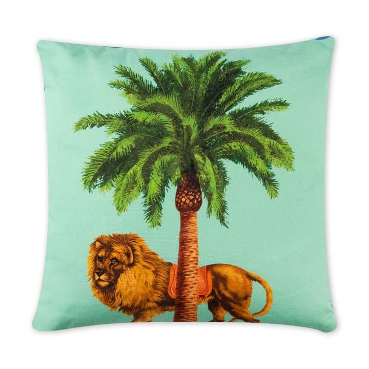 Le Cirque Du Marrakech, Coussin Décoratif Cirque Lion 45X45 pour la vente par Bergamaschi & Vimercati S.p.a.