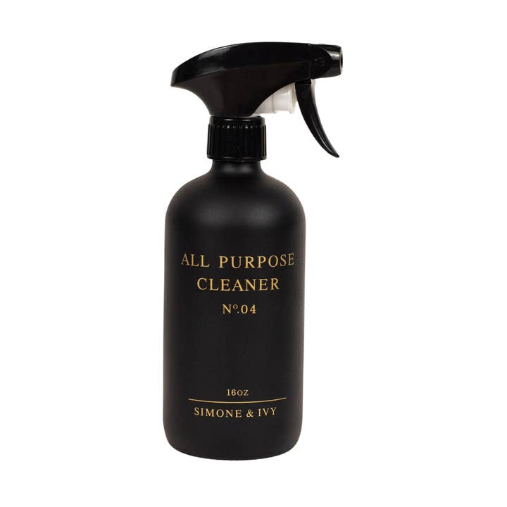 Flacon pulvérisateur tout usage - noir pour la vente par Simone & Ivy