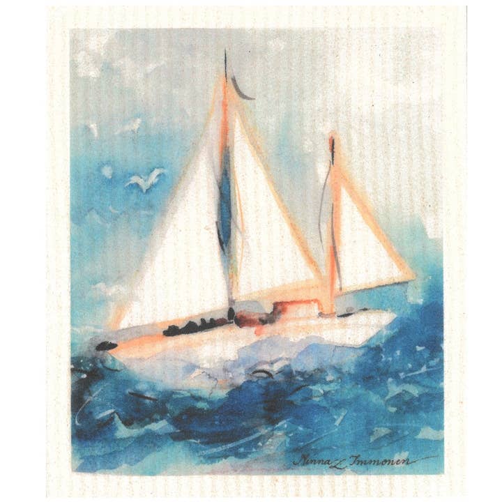 Sejlads med opvaskeklud for engroshandel hos More Joy Home