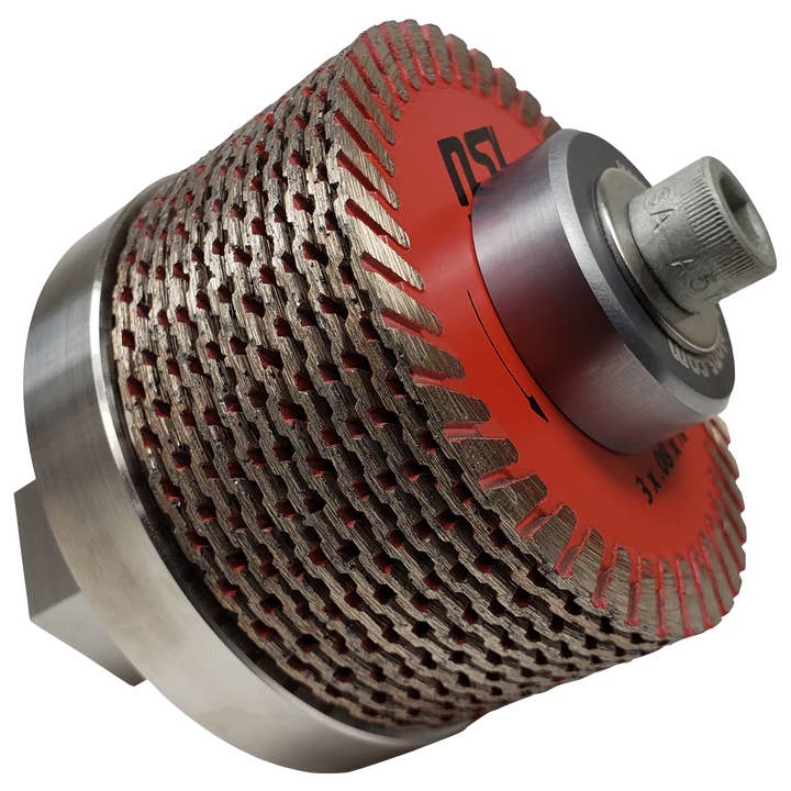 NSI Solutions Rapid Z-Cut - Roue à tambour et pièces pour un enlèvement de matière extrêmement rapide pour la vente par Dynamic Stone Tools