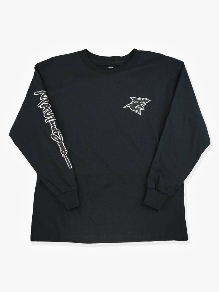 Boys Skagway Boys Long Sleeve in Black for wholesale by Maui and Sons