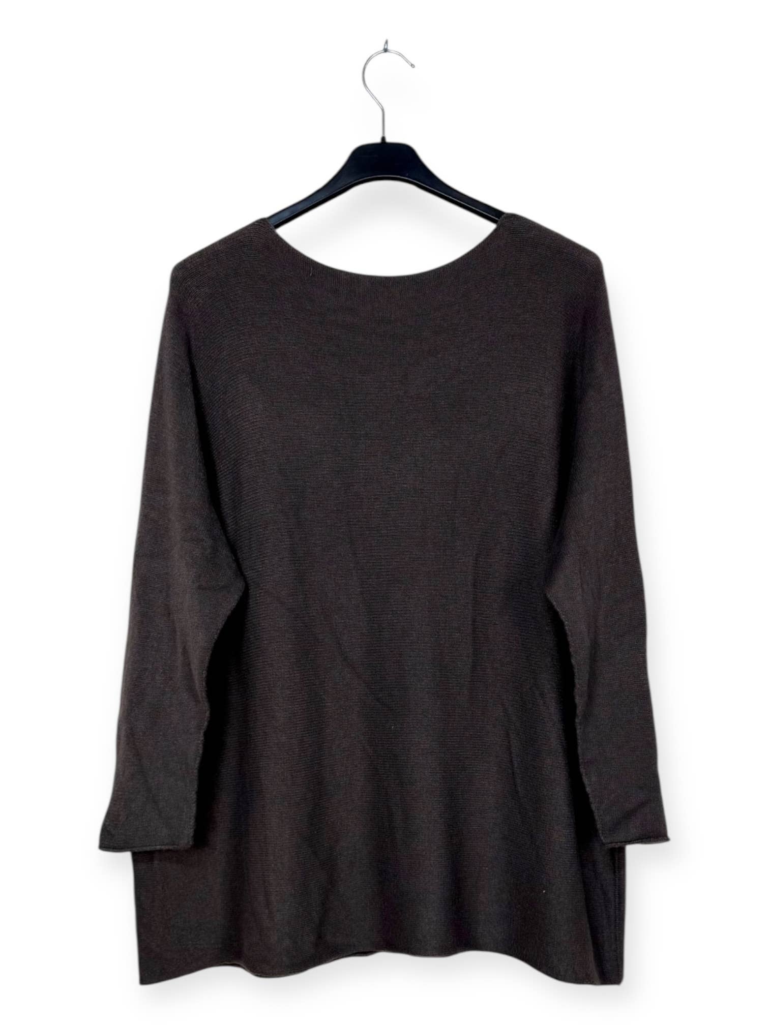 Lucky Nana - Wholesale Knit Sweater - Women's - AH L2218 - Plus Size V-Neck Sweater14