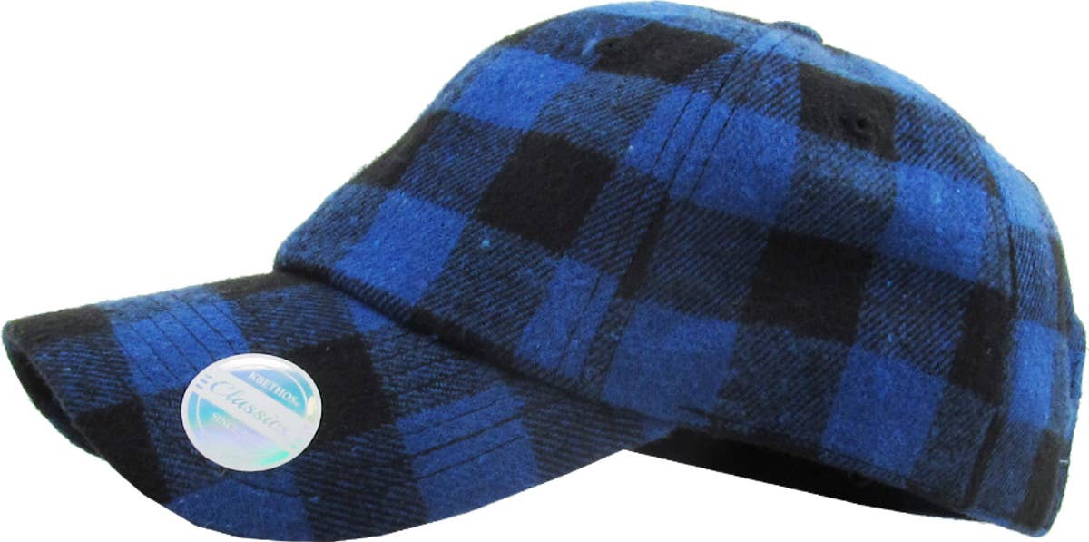 KBETHOS - Vente Casquette de baseball – unisexe - Casquette de baseball à carreaux KBETHOS29