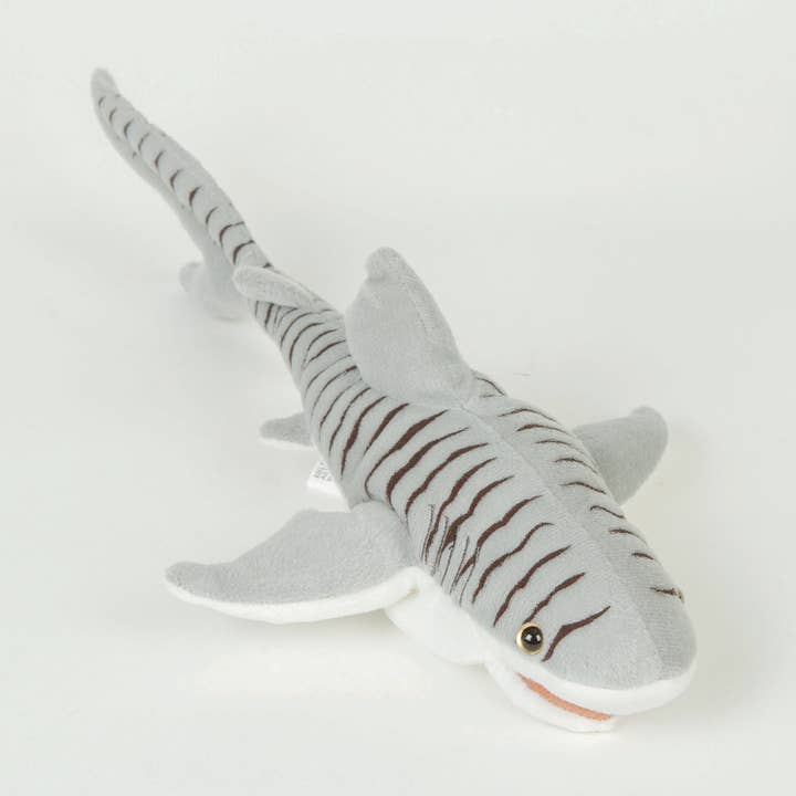Sunny Puppets Tiger Shark Finger Puppet (12") for wholesale by Silly Puppets
