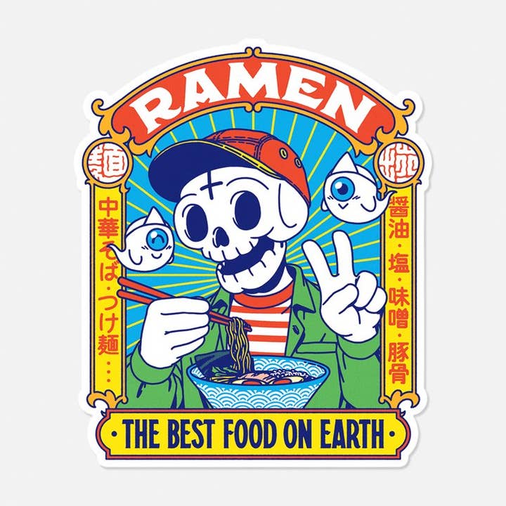 Adhesivo de vinilo «Best Food» para venta al por mayor de Yeaaah! Studio