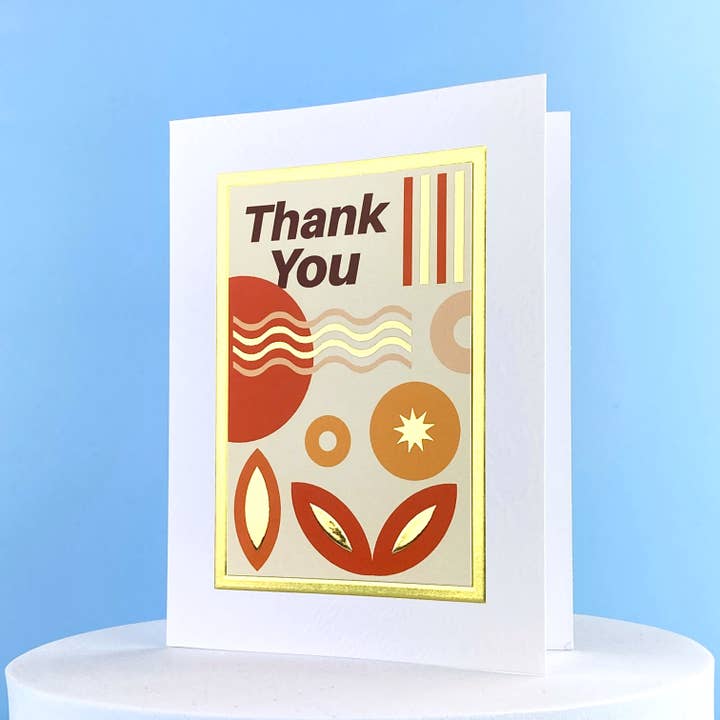 Carte de remerciement pour la vente par Ormolu Press