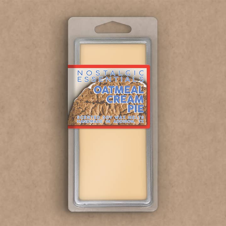 Oatmeal Cream Pie Scented Soy Wax Melt Snap Bars for wholesale by Nostalgic Essentials