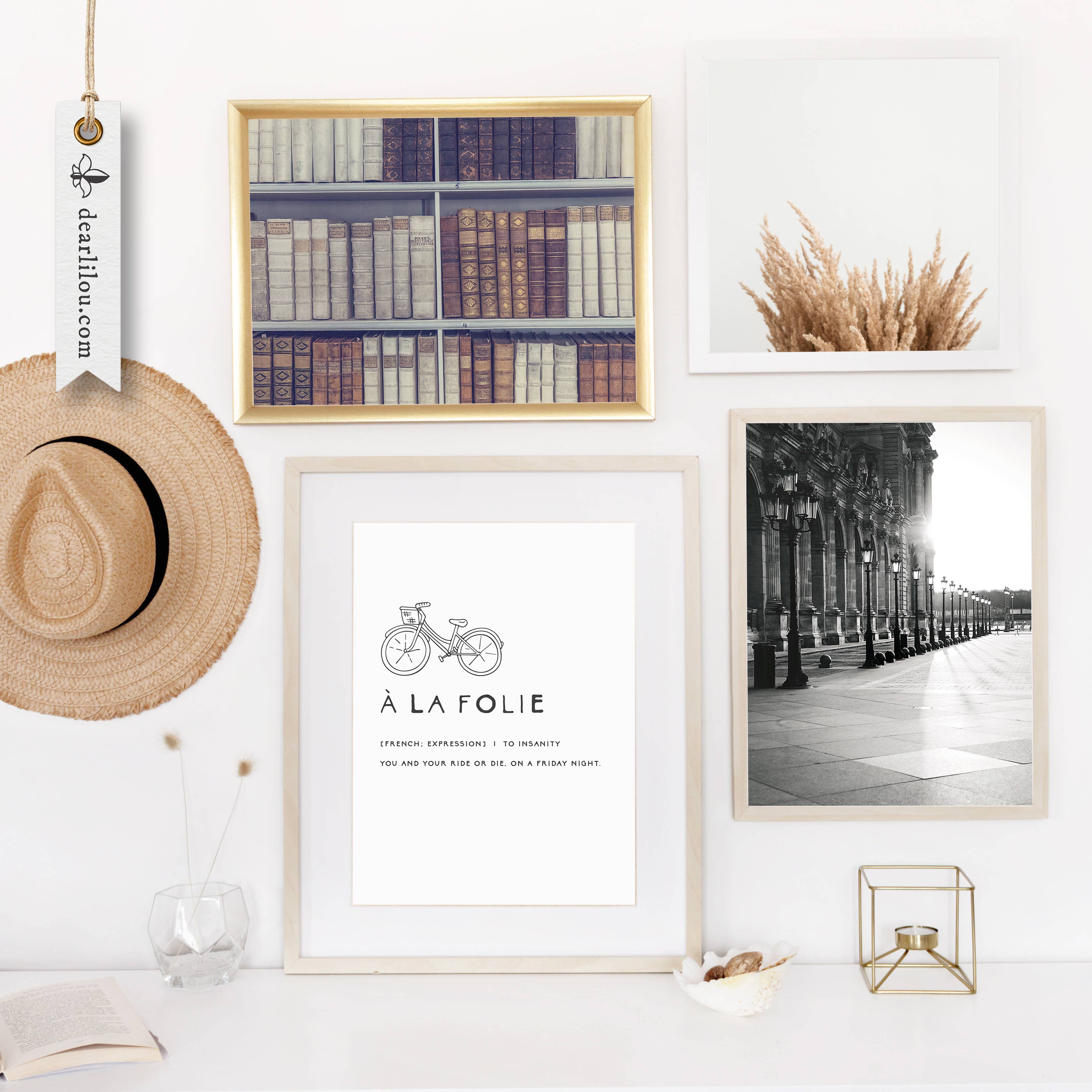 LILOU - Wholesale Art Print - A La Folie | Art Print1