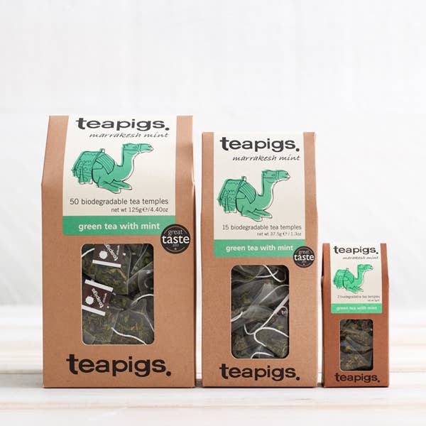 teapigs - Wholesale Tea Bags - Green Tea with Mint - 15 Temples1