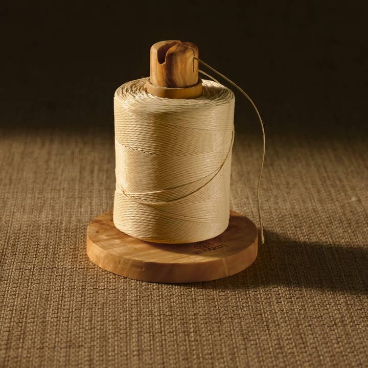 The French Farm - Wholesale Kitchen Tool/Gadget - Berard Olive Wood Twine Holder with Twine1