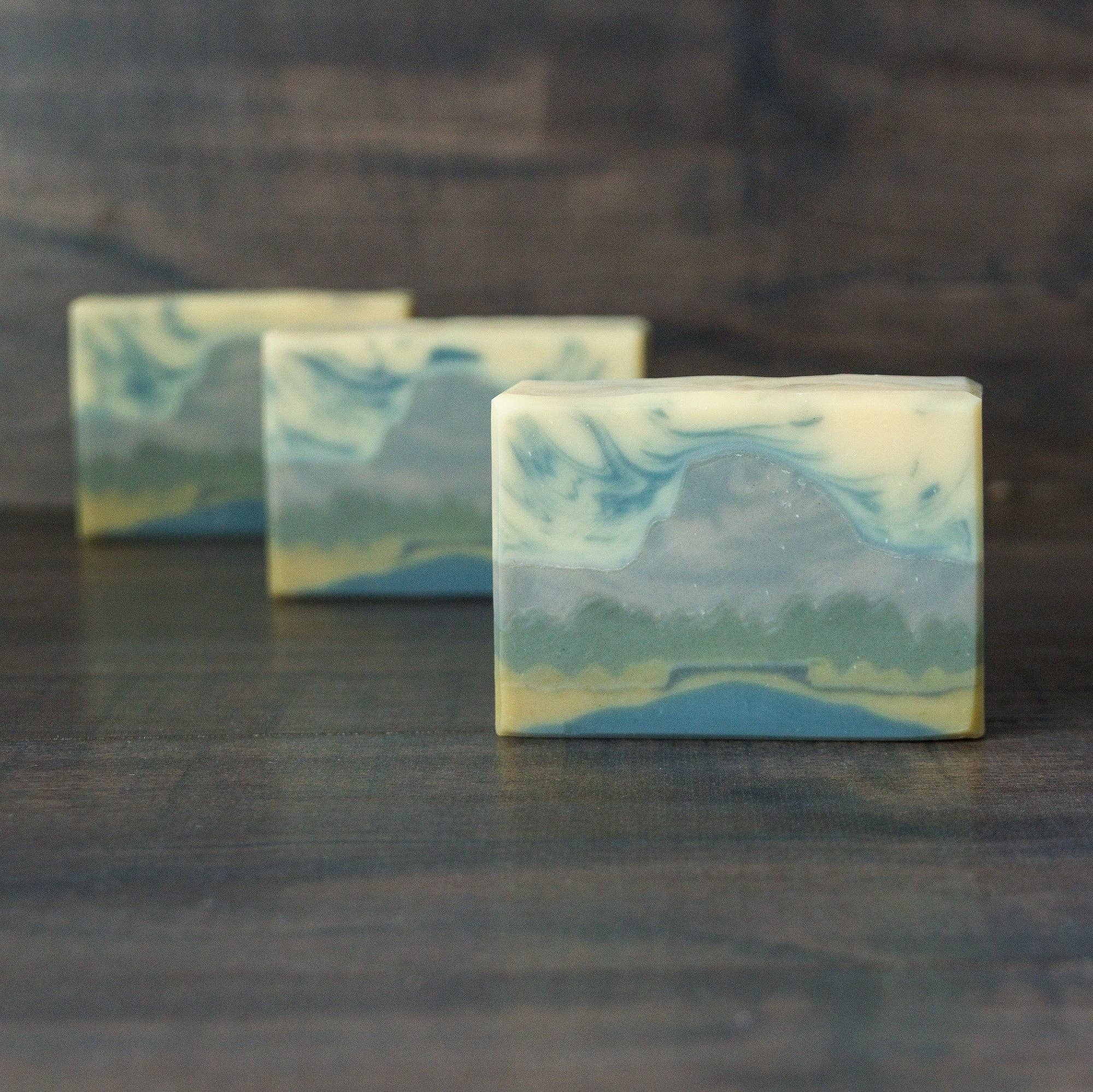 Delta Tule - Wholesale Bar Soap - Half Dome Soap // Lavender Geranium Lemongrass7