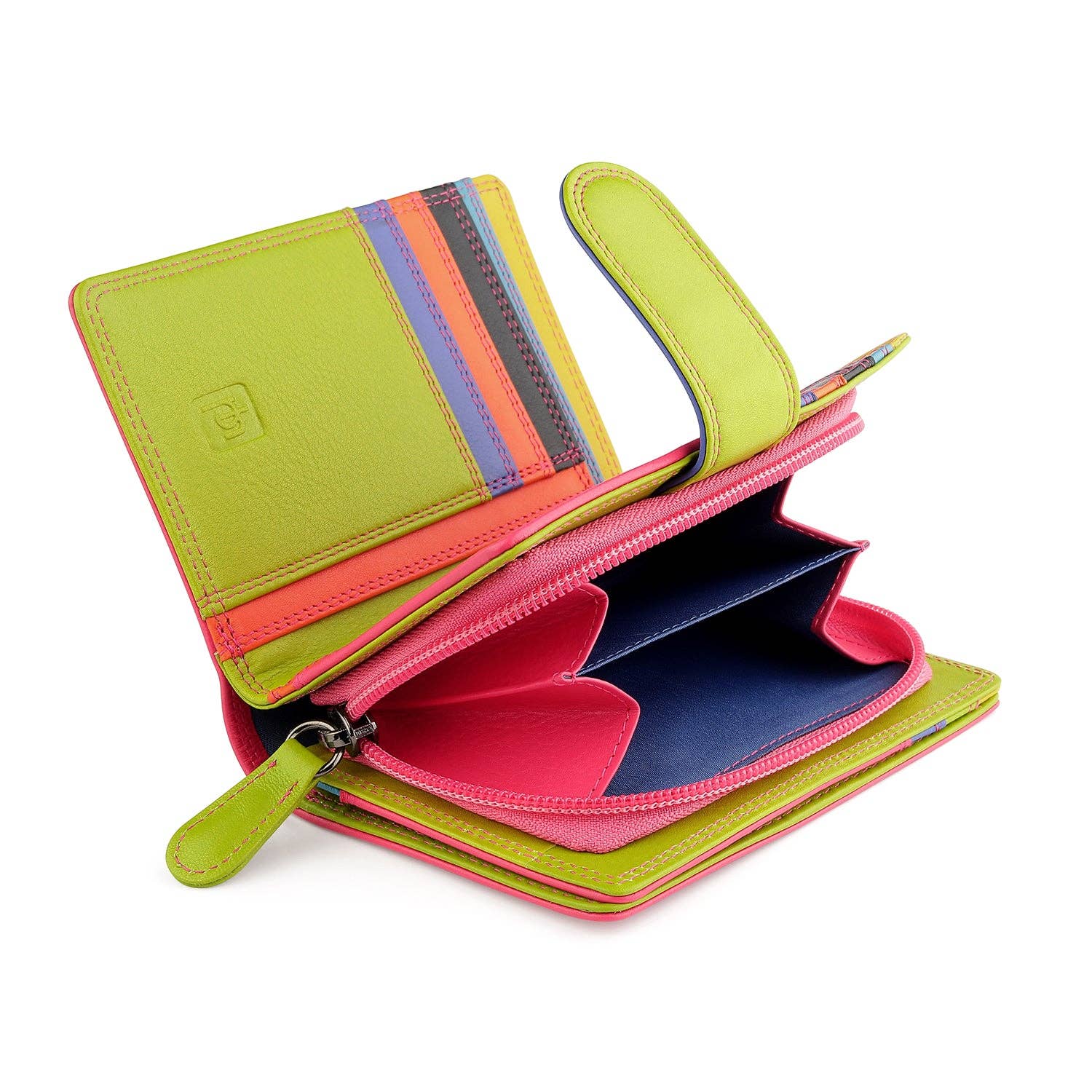 PRIMEHIDE - Venta al por mayor Cartera - Mujer - Monedero con doble solapa de la colección London - 608143