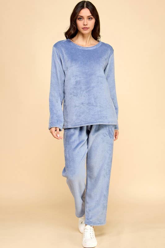 MIO WHOLESALE - Vente Haut et bas de pyjama – femme - ENSEMBLES DE PYJAMAS ULTRA DOUX FP5220