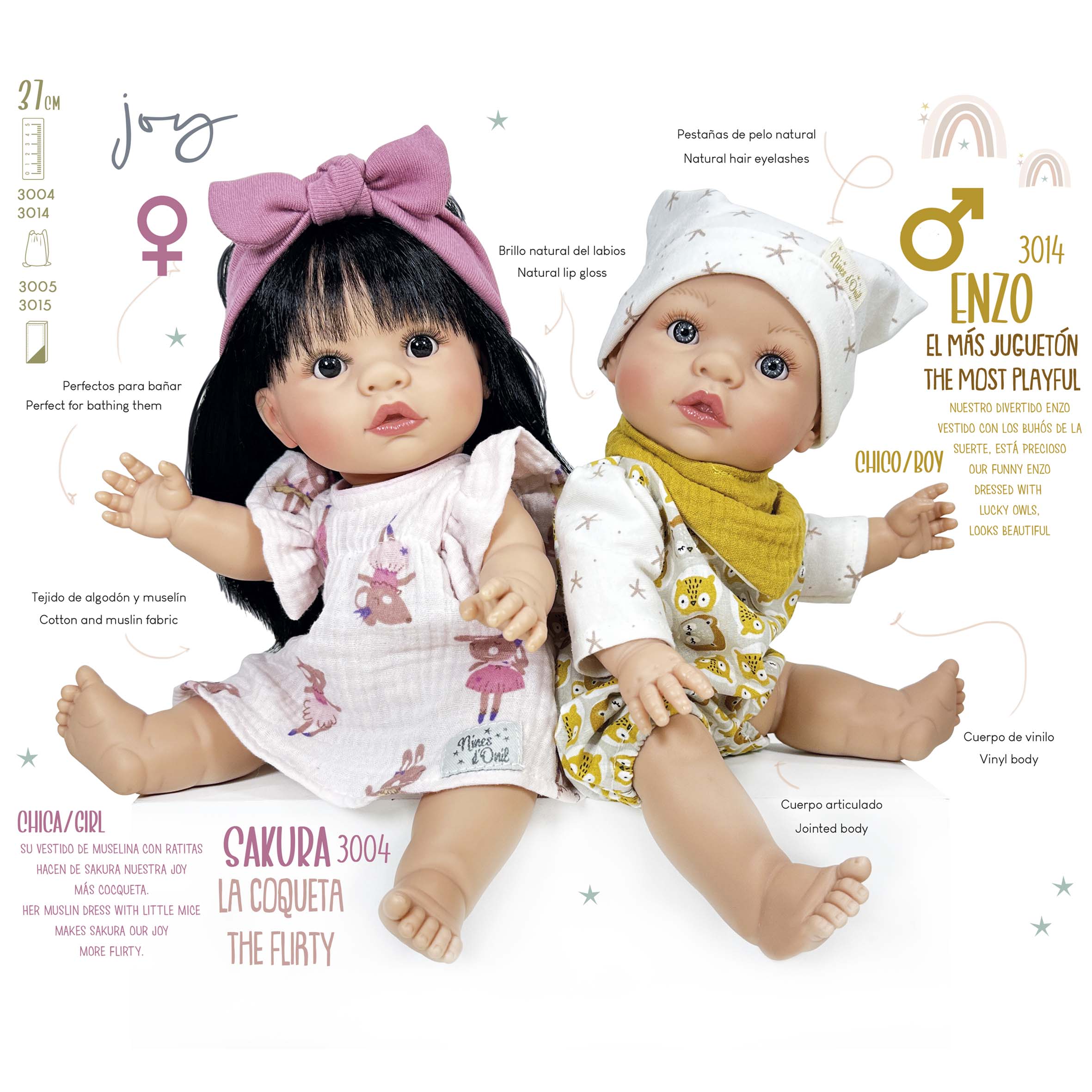 Nines Artesanals d'Onil Dolls - Wholesale Pop - Kinderen - JOY COLLECTION POP ENZO5