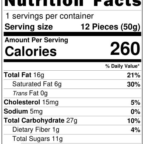 Dar Baklava, LLC (Free Shipping) - Wholesale Snack Bar - Baklava Fingers Cashew - Snacklava® | 20 Pack7