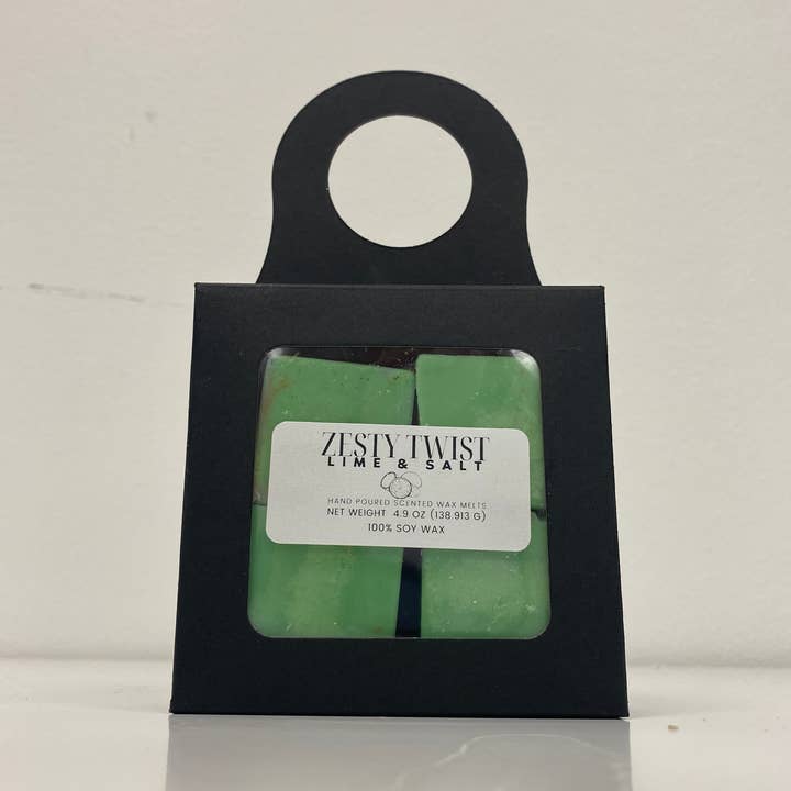 Zesty Twist Mini Cube Wax Melts for wholesale by Aroma On The Rocks