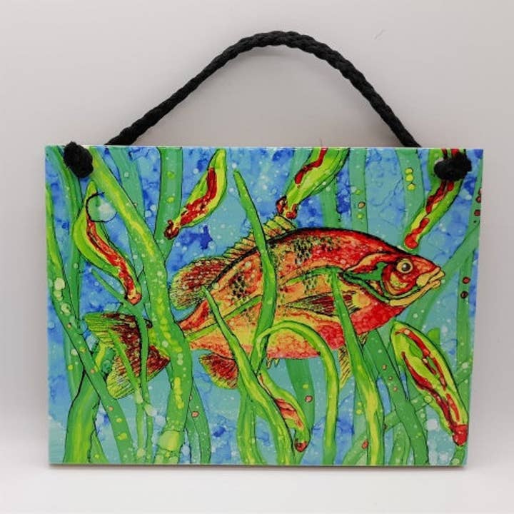 Tropische Fisch-Keramik für den Großhandel von Florida Vibes Art / Mungo Key Designs