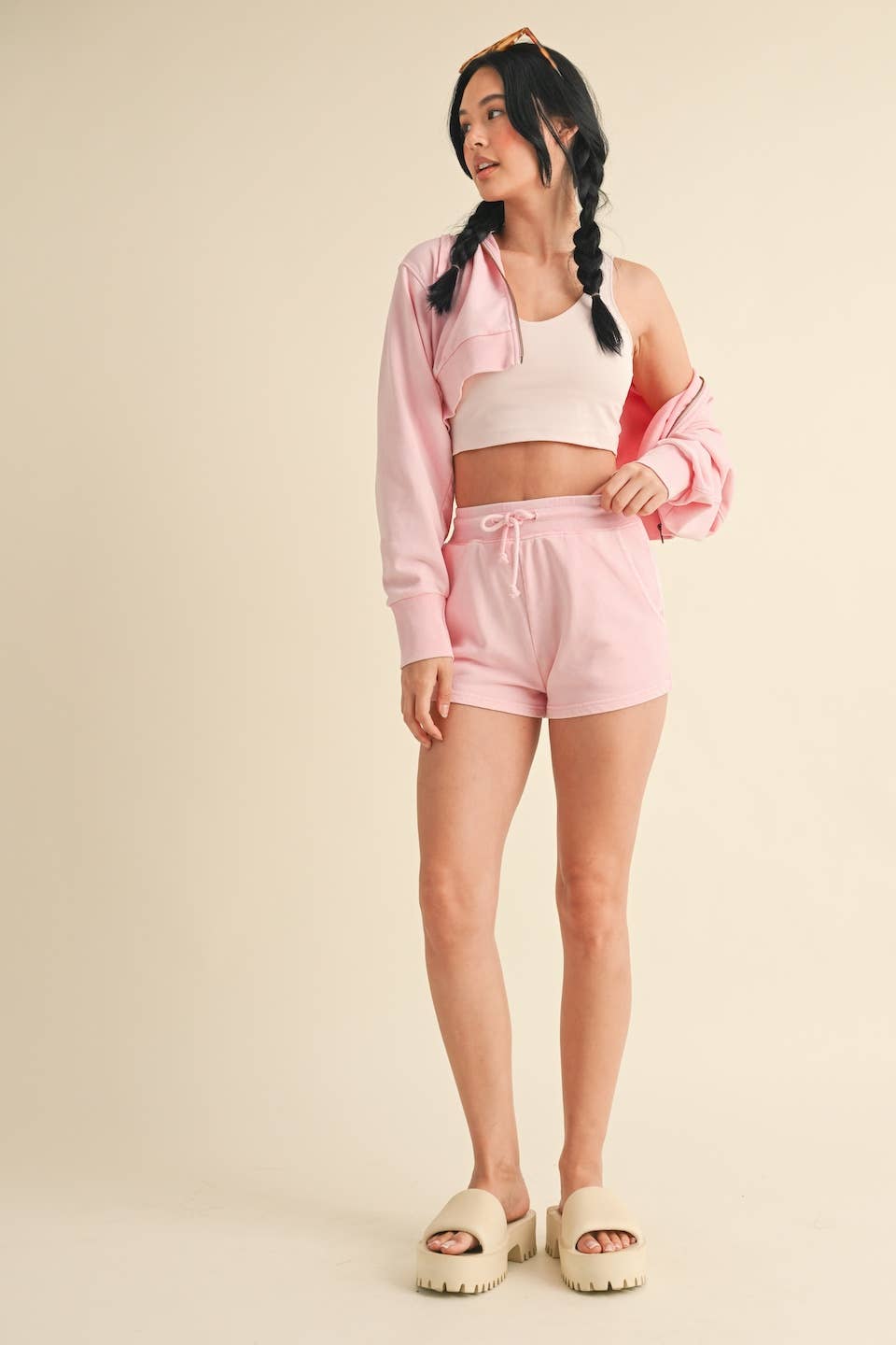 KIMBERLY C - Wholesale Shorts - Women's - Mineral Wash Shorts27