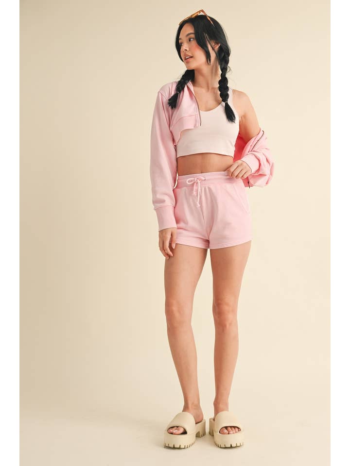 KIMBERLY C - Wholesale Korte broeken - Dames - Mineral Wash Shorts27