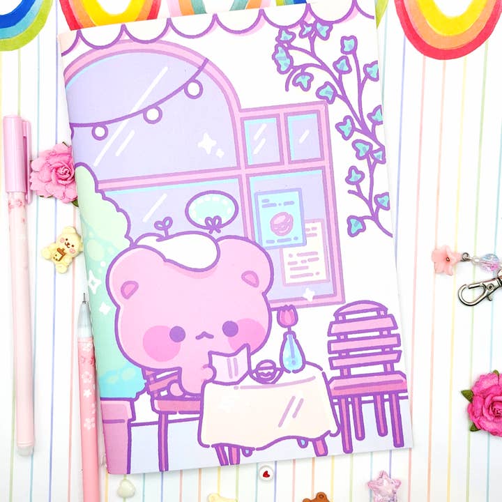 Teddy's Cafe A5 Sticker Collection Album for wholesale by mirupiico