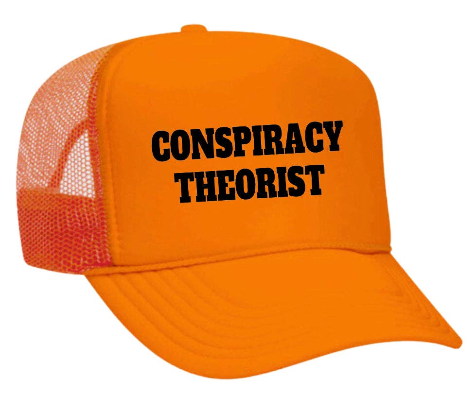Inappropriate Trucker Hats - Wholesale Trucker Hat - Women's - Conspiracy Theorist Trucker Hat18